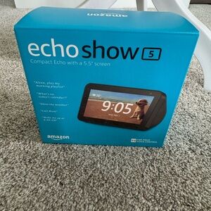 Amazon Echo Show 5 in Vibrant Blue